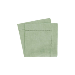 Linen Napkin Pistachio  (set of 12)