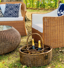 Rattan Wine carrier