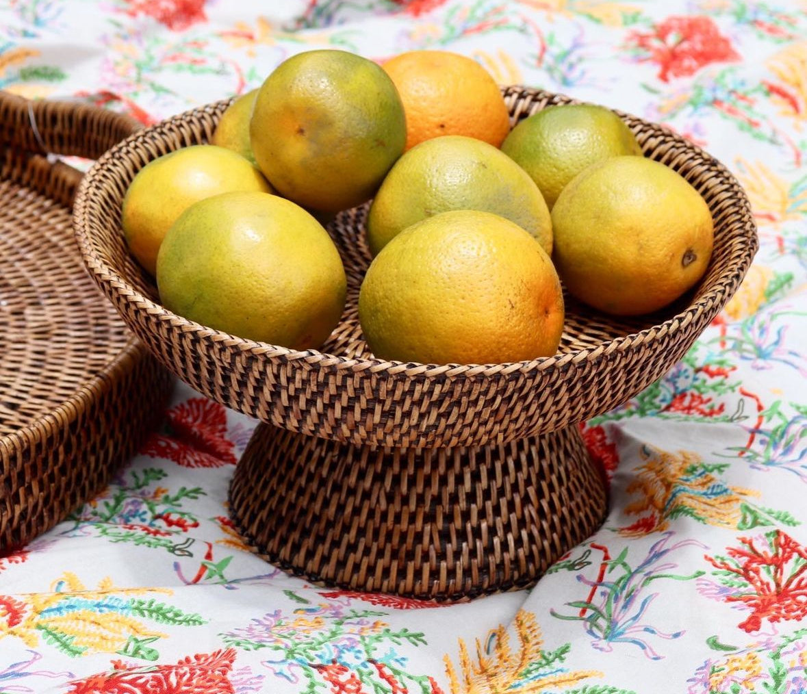 Rattan Fruit Bowl