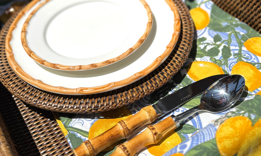 Rattan Charger Plate (set of 4)