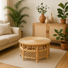 Rattan Coffee Table Java